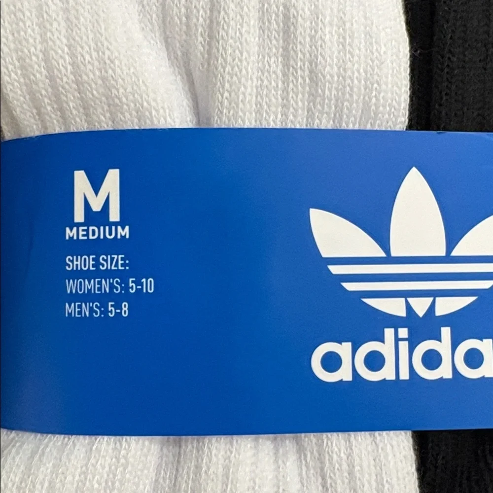 Adidas Originals Trefoil Cushioned Crew Socks 6 Pairs